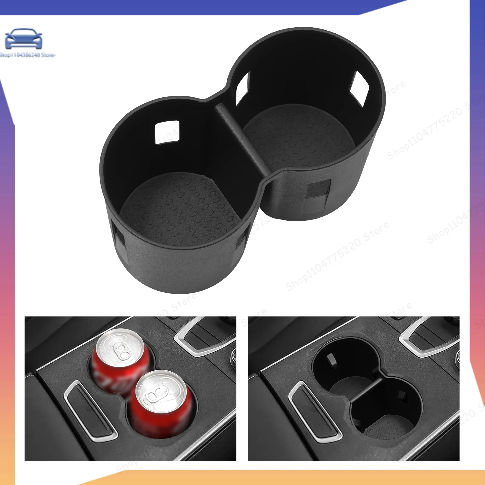 Center Console Cup Holder Insert Anti-Slip Shock-Absorbing Storage Box Traying TPE For Chery OMODA 5 C5 FX Fuel 2022-2025
Center Console Cup Holder Insert Anti-Slip Shock-Absorbing Storage Box Traying TPE For Chery OMODA 5 C5 FX Fuel 2022-2025