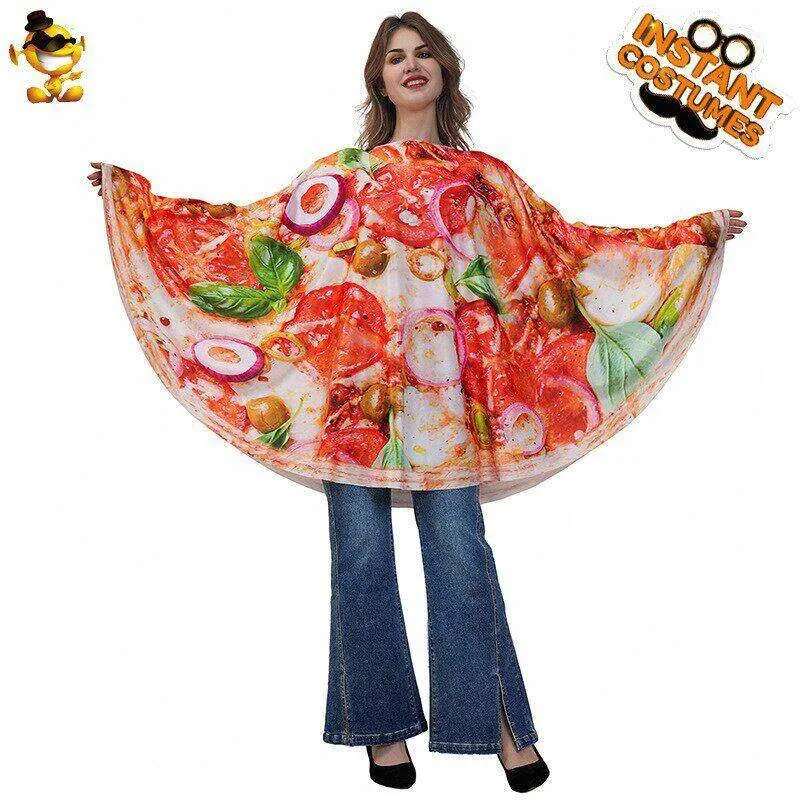 Halloween Adult Burger Pizza Robe Funny Costume Stage Performance COS Play Coat Performance Costume Polyester Material
Halloween Adult Burger Pizza Robe Funny Costume Stage Performance COS Play Coat Performance Costume Polyester Material