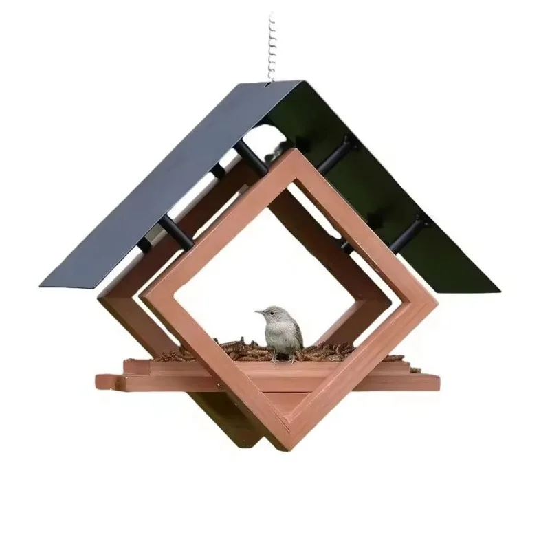 Outdoor Hanging Bird Feeder, Heavy-Duty Squirrel-Proof Iron Feeder for Garden & Yard
Outdoor Hanging Bird Feeder, Heavy-Duty Squirrel-Proof Iron Feeder for Garden & Yard