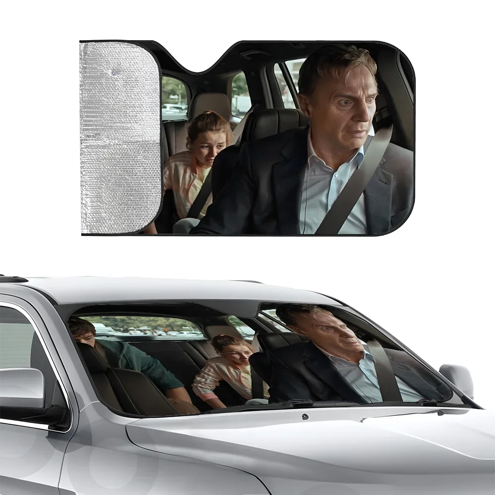 L-Liam N-Neeson Driving Car SunSha Heat-insulating Aluminum Film Windshield Sunshas UV Rays Blocks Car Sun Visor Protector
L-Liam N-Neeson Driving Car SunSha Heat-insulating Aluminum Film Windshield Sunshas UV Rays Blocks Car Sun Visor Protector
