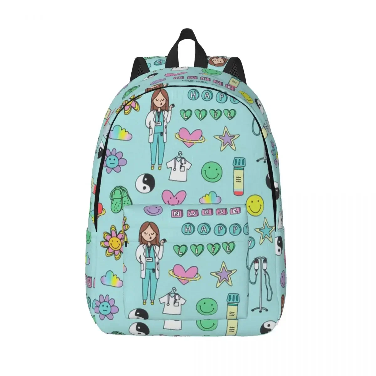 Doctor Nurse Enfermera En Apuros Backpack for Men Women Teenage High School Work Daypack College Canvas Bags Sports
Doctor Nurse Enfermera En Apuros Backpack for Men Women Teenage High School Work Daypack College Canvas Bags Sports