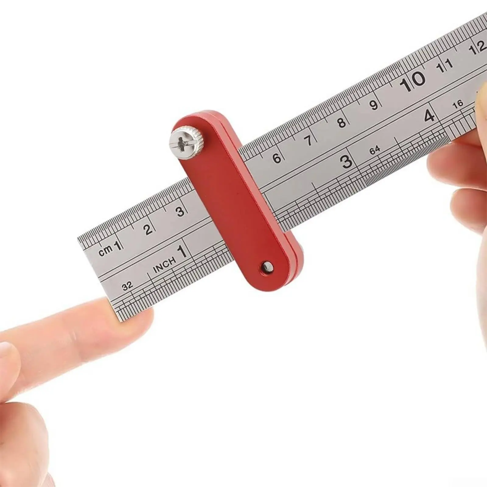 Woodworker's Ruler Stopper Adjustable Ruler Positioning Block Woodworking Marking Stop Easy to Use 90 Degree Marking Gauge
Woodworker's Ruler Stopper Adjustable Ruler Positioning Block Woodworking Marking Stop Easy to Use 90 Degree Marking Gauge