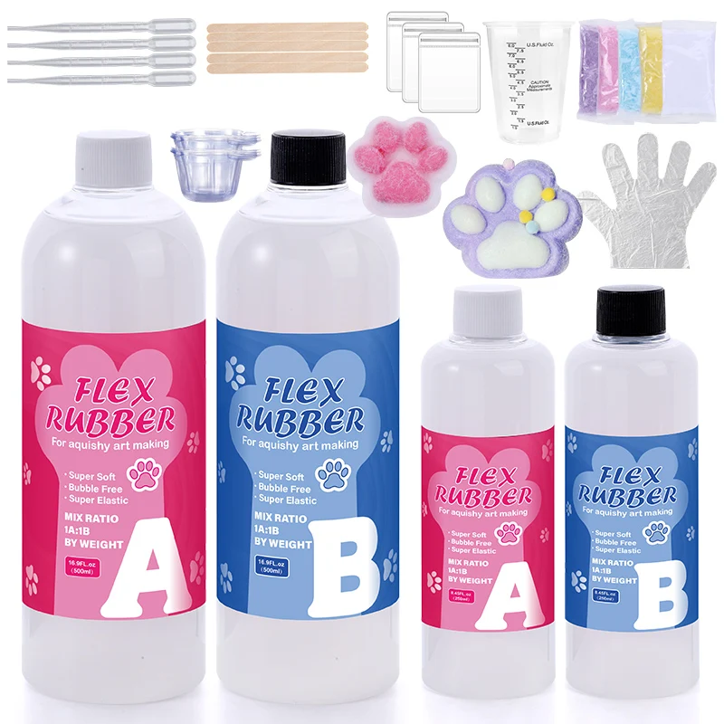 Taba Squishy Kit Liquid Silicone Gel Super Soft Squishy Kit 1:1 AB Ratio Resin Silicone for Molding Hamsters Cat Paws DIY
Taba Squishy Kit Liquid Silicone Gel Super Soft Squishy Kit 1:1 AB Ratio Resin Silicone for Molding Hamsters Cat Paws DIY