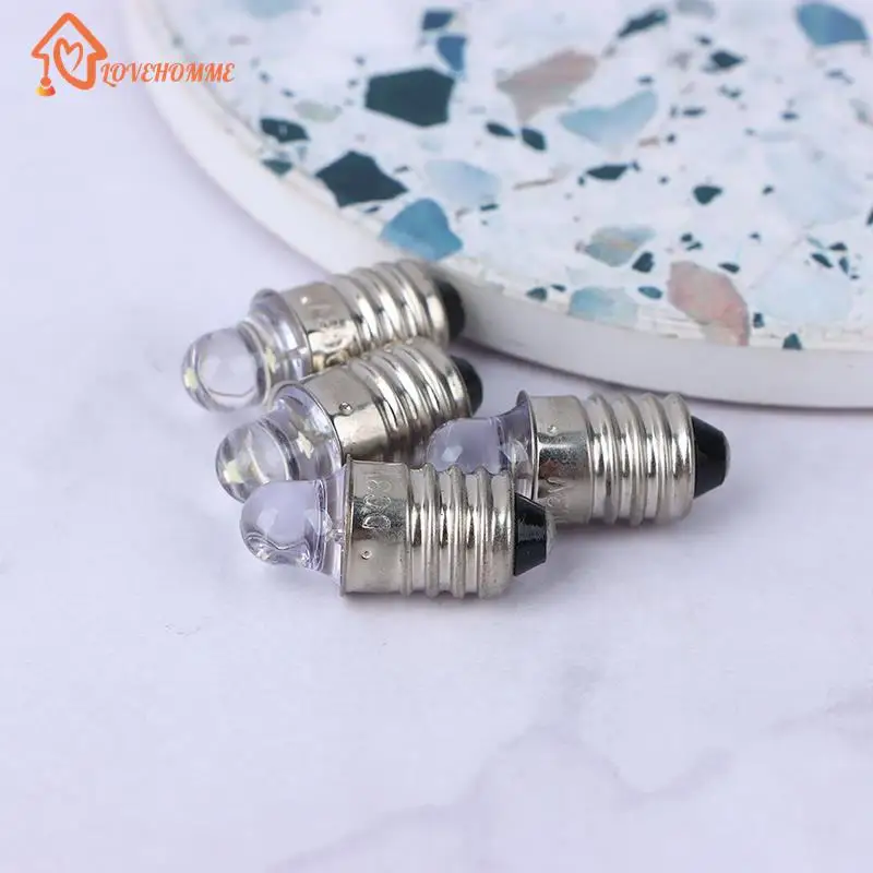 2pcs E10 Led Flashlight Bulb DC 3V 6V Instrument Bulb Indicator Lamp Replacement Torch Bulb Bike Lamp Warm White White
2pcs E10 Led Flashlight Bulb DC 3V 6V Instrument Bulb Indicator Lamp Replacement Torch Bulb Bike Lamp Warm White White