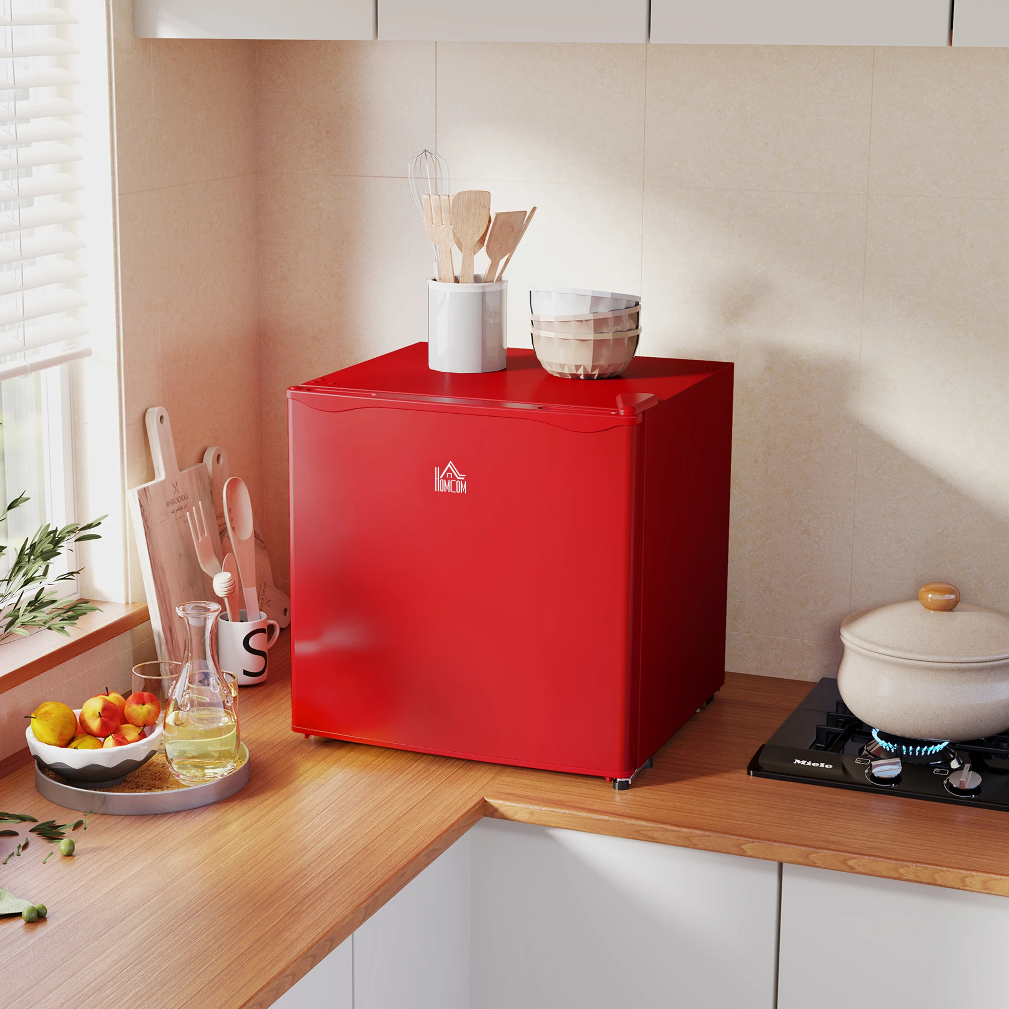 1.1 Cu.Ft Countertop Mini Freezer, Compact Upright Freezer with Removable Shelves, Red
1.1 Cu.Ft Countertop Mini Freezer, Compact Upright Freezer with Removable Shelves, Red