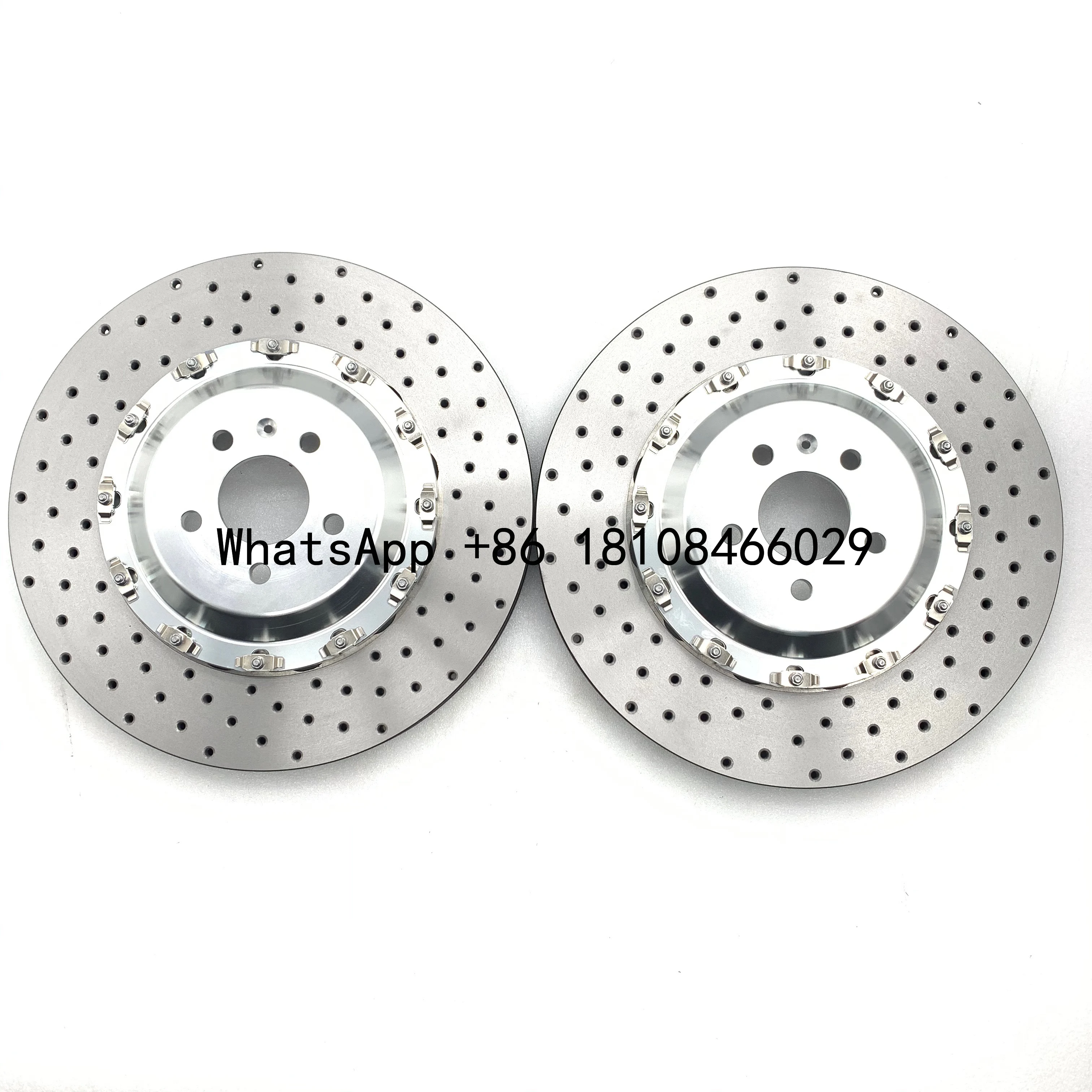 DRILLED SILVER Anodise Center Bell for Porsche 911 996 3.4 350 X 28mm Floating Front Disc Pair D70 Car Model 350 X 28mm
DRILLED SILVER Anodise Center Bell for Porsche 911 996 3.4 350 X 28mm Floating Front Disc Pair D70 Car Model 350 X 28mm