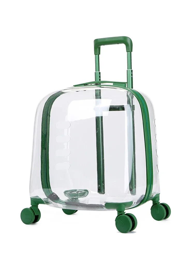 Cat Bag Outdoor Portable Trolley Case Space Capsule Dog Pet Backpack Cat Case Large Capacity Transparent Cat Luggage
Cat Bag Outdoor Portable Trolley Case Space Capsule Dog Pet Backpack Cat Case Large Capacity Transparent Cat Luggage