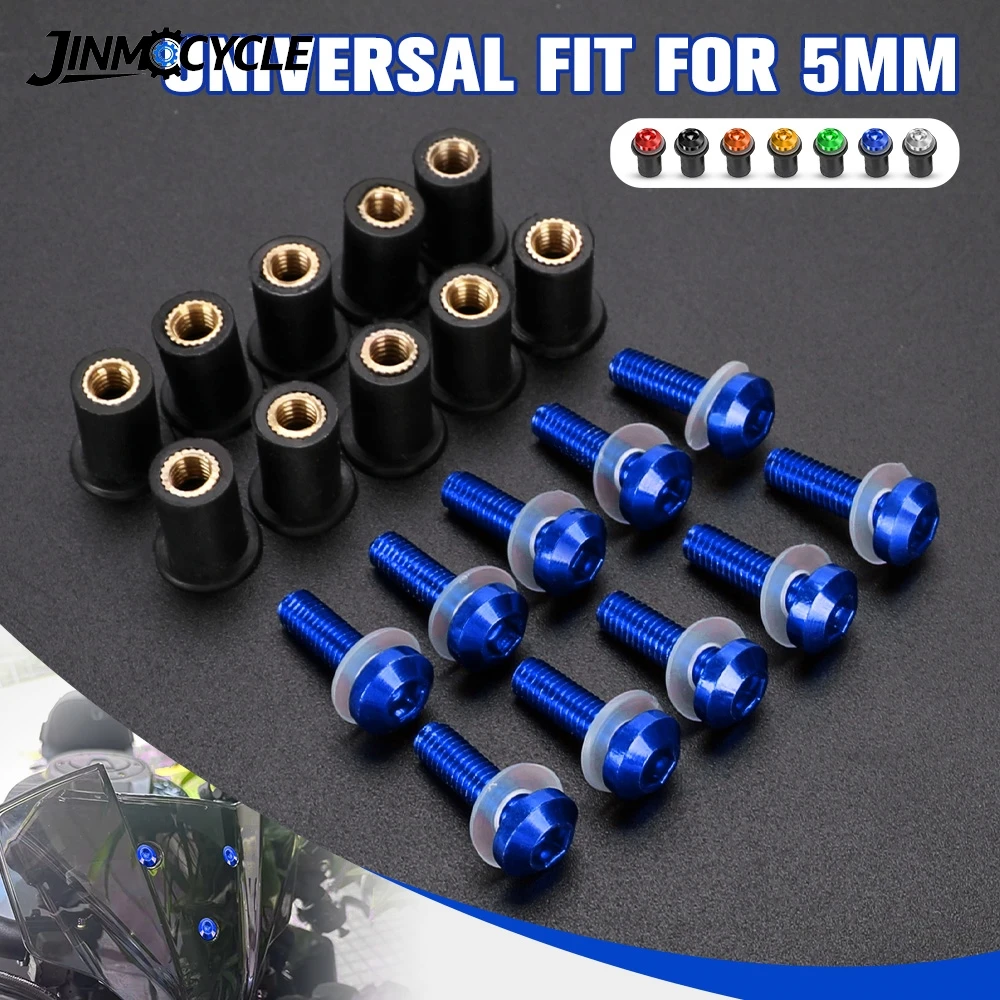10 PCS M5 Windscreen Windshield Wind Deflectors Bolts For YAMAHA TRACER 900 700 GT 900GT TRACER MT09 MT07 TRACER 7/ GT 9 / GT
10 PCS M5 Windscreen Windshield Wind Deflectors Bolts For YAMAHA TRACER 900 700 GT 900GT TRACER MT09 MT07 TRACER 7/ GT 9 / GT