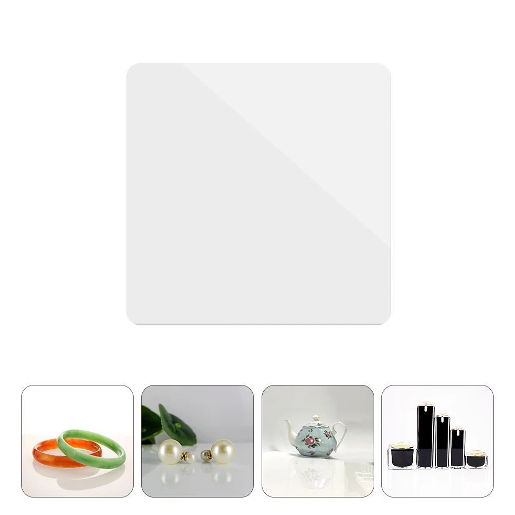 Acrylic Reflection Board Photography Props Jewelry Background Small Backdrop Mirror Smooth Surface Premium Materials
Acrylic Reflection Board Photography Props Jewelry Background Small Backdrop Mirror Smooth Surface Premium Materials