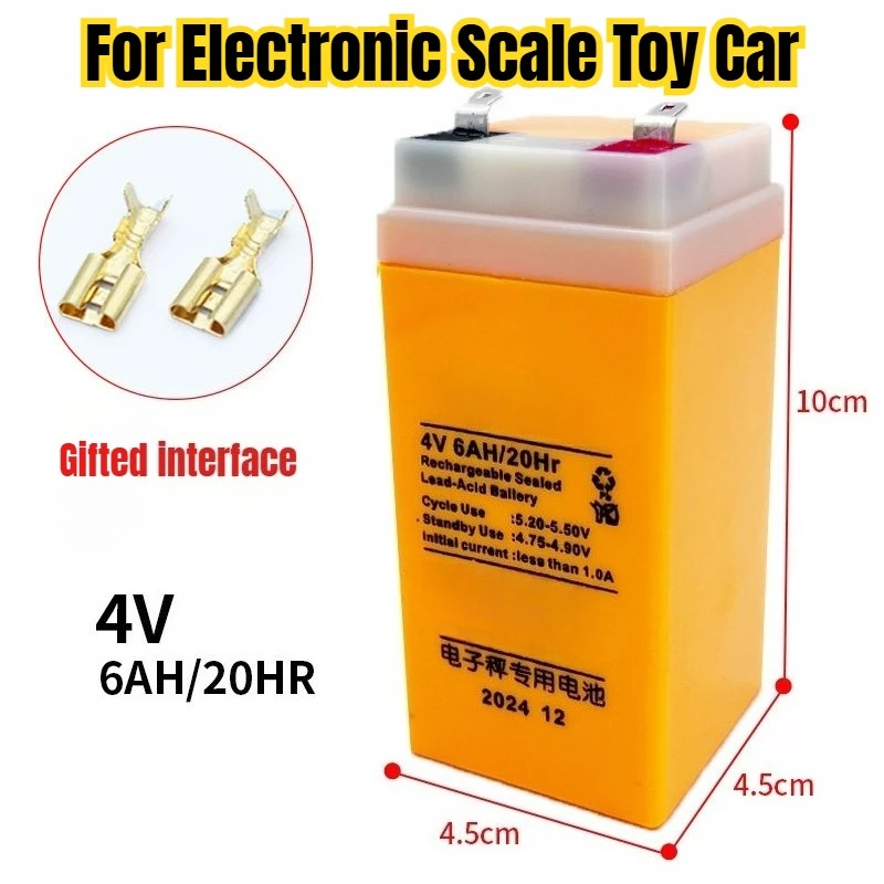 4V 4000mAh 5000mAh 6000mAh 20HR WW380/440D Rechargeable Battery for Electronic Scale Toy Car Replaceable Battery
4V 4000mAh 5000mAh 6000mAh 20HR WW380/440D Rechargeable Battery for Electronic Scale Toy Car Replaceable Battery