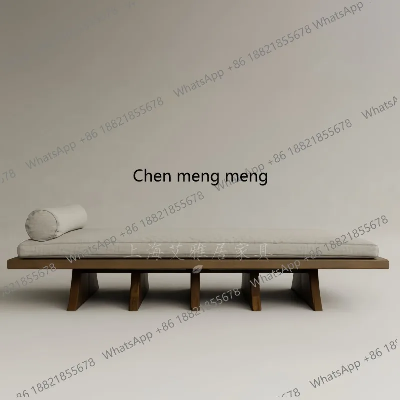 Solid wood bench designer bedside stool retro homestay fabric living room sofa stool
Solid wood bench designer bedside stool retro homestay fabric living room sofa stool