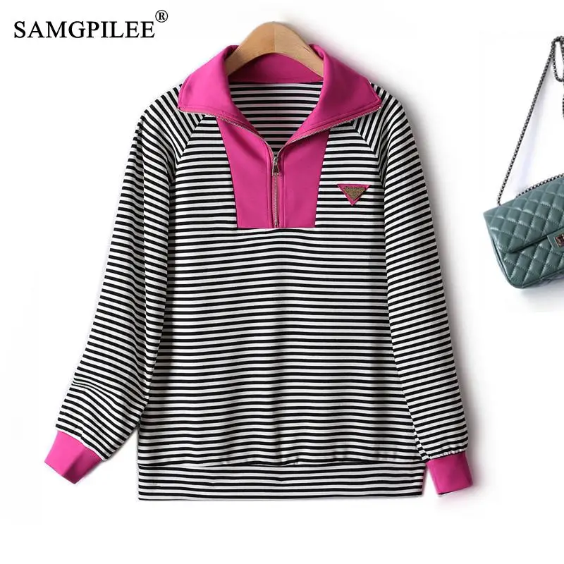 Fashion Woman Blouses 2022 Classic Patchwork Long Sleeve Stripe Straight Tube Women T Shirt Stretch Bundle Mouth Top Y2k Clothes
Fashion Woman Blouses 2022 Classic Patchwork Long Sleeve Stripe Straight Tube Women T Shirt Stretch Bundle Mouth Top Y2k Clothes