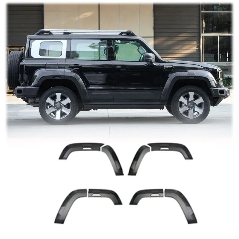 For 2024+ BJ40PRO Automotive Exteriors ABS Darkness Non-Destructive Installation Fender Cover Wing Panel Decoration BAIC
For 2024+ BJ40PRO Automotive Exteriors ABS Darkness Non-Destructive Installation Fender Cover Wing Panel Decoration BAIC