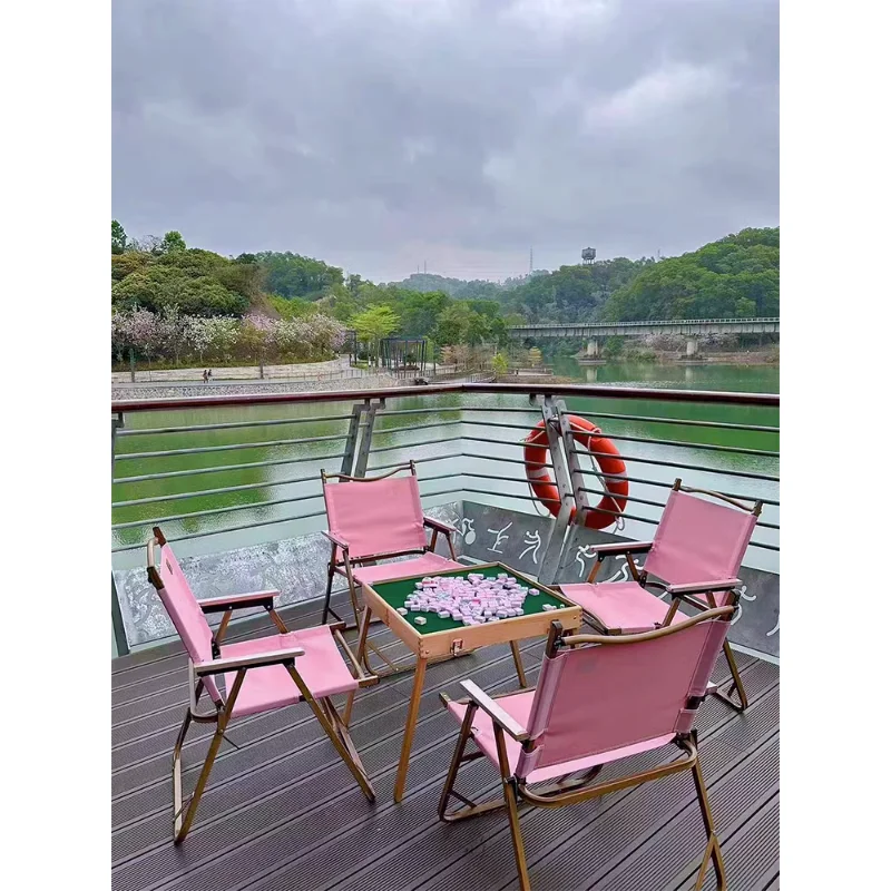 Outdoor Camping Mahjong Table Pink Portable Foldable Portable Travel Spring Outing Set
Outdoor Camping Mahjong Table Pink Portable Foldable Portable Travel Spring Outing Set