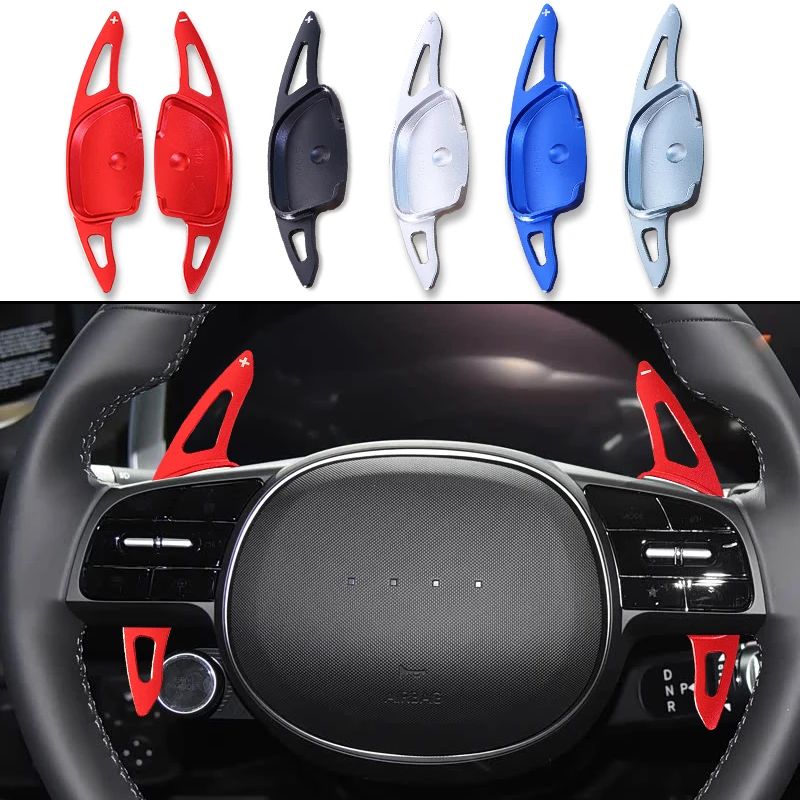 For Hyundai Aluminum Alloy Car Steering Wheel Shift Paddle IONIQ 5 Ioniq 6 2021 2022 2023 Extension Shifter Paddles Accessories
For Hyundai Aluminum Alloy Car Steering Wheel Shift Paddle IONIQ 5 Ioniq 6 2021 2022 2023 Extension Shifter Paddles Accessories