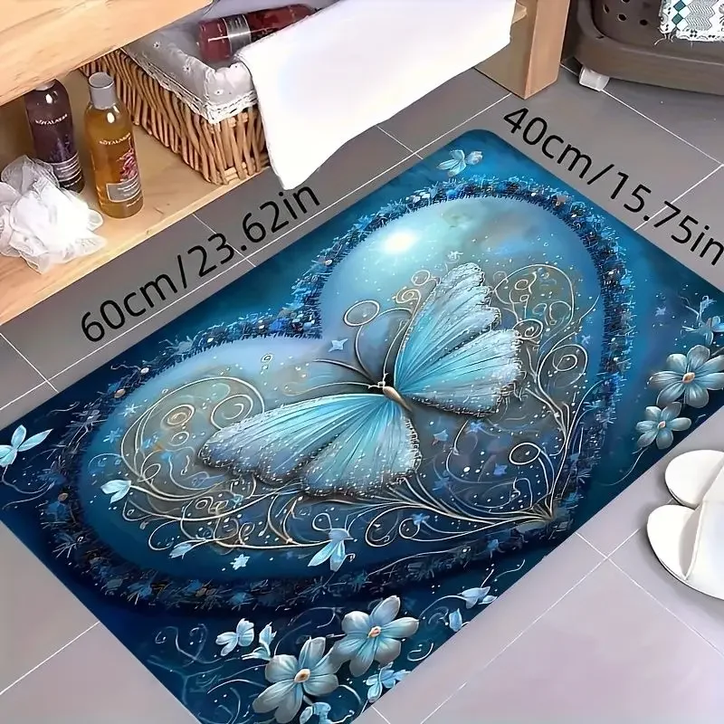 EE01 Luxurious Butterfly and Lion Mat Non-slip Easy To Clean Rug Wrinkle-Resistant Doormat Entrance Floor Decorative Washable C!
EE01 Luxurious Butterfly and Lion Mat Non-slip Easy To Clean Rug Wrinkle-Resistant Doormat Entrance Floor Decorative Washable C!