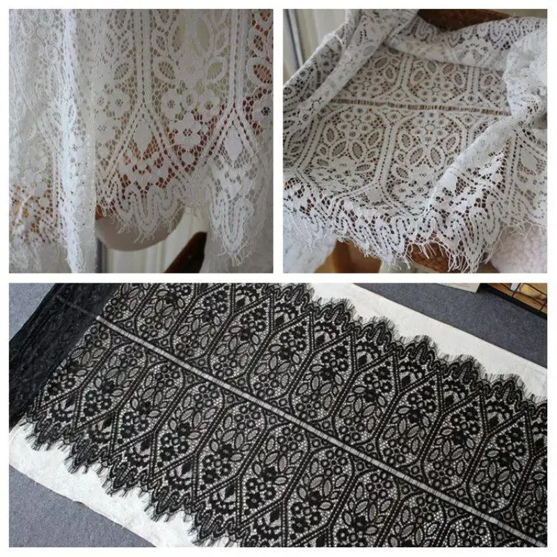 High quality bone line eyelash lace trim for cheongsam and other clothing DIY decoration 60 cm wide lace trim set for export
High quality bone line eyelash lace trim for cheongsam and other clothing DIY decoration 60 cm wide lace trim set for export