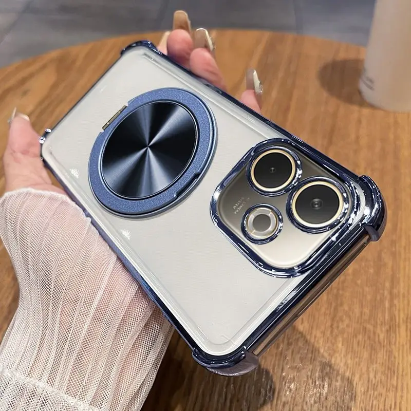 For OPPO A5 Pro Case Luxury Electroplating Airbag 360° Rotating Bracket TPU Cover For OPPO A5Pro Shockproof Bumper Funda
For OPPO A5 Pro Case Luxury Electroplating Airbag 360° Rotating Bracket TPU Cover For OPPO A5Pro Shockproof Bumper Funda