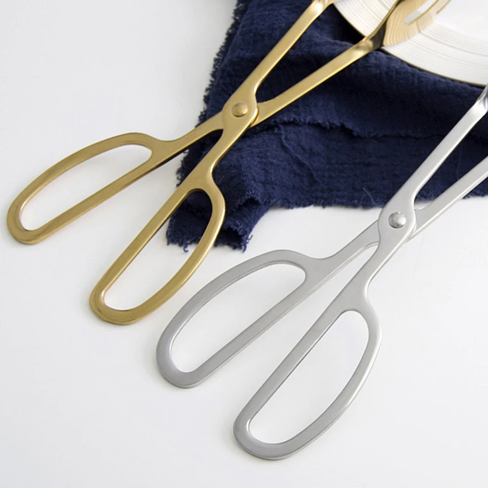 Stainless Steel Food Clip Scissors Type Multi-Function Bread Cake Dessert Tongs Kitchen Utensils Bbq Steak Salad Clips Silver
Stainless Steel Food Clip Scissors Type Multi-Function Bread Cake Dessert Tongs Kitchen Utensils Bbq Steak Salad Clips Silver