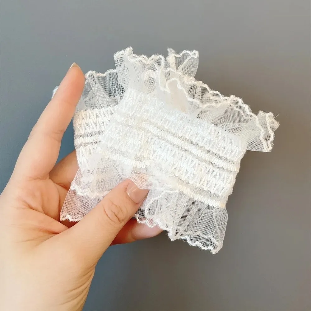 Cute Lace Rose Flower Short Sleeve Gloves Elastic Black White Ruffled Sleeve Detachable Fake Sleeves Women
Cute Lace Rose Flower Short Sleeve Gloves Elastic Black White Ruffled Sleeve Detachable Fake Sleeves Women