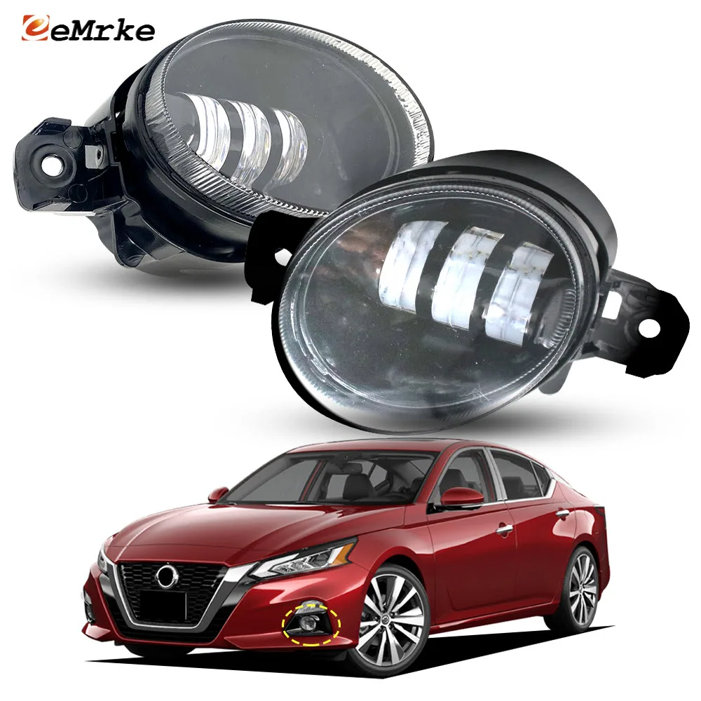 Upgrade 30W Led Fog Lights Lamp Assembly for Nissan Altima Teana L34 2018 2019 2020 2021 2022 with Cut-line Lens 12V DRL H11 PTF
Upgrade 30W Led Fog Lights Lamp Assembly for Nissan Altima Teana L34 2018 2019 2020 2021 2022 with Cut-line Lens 12V DRL H11 PTF
