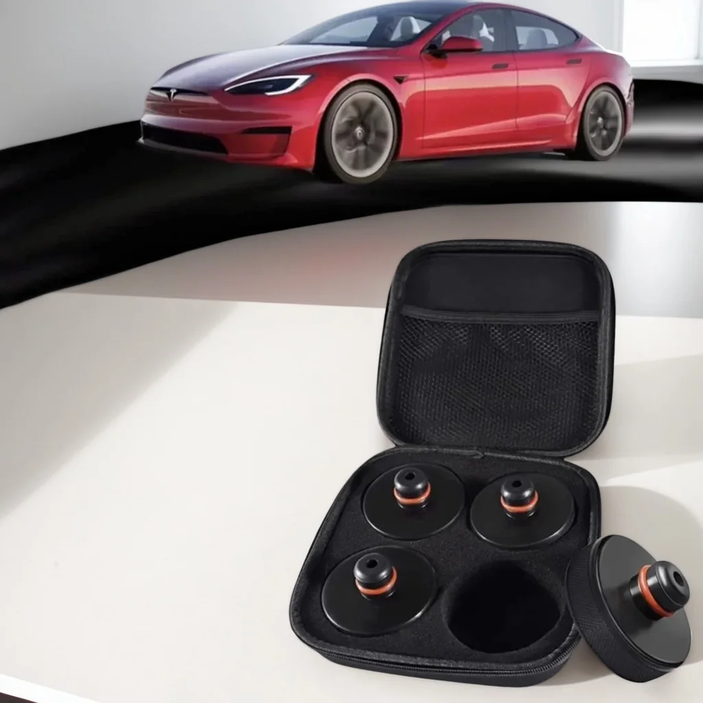 4pcs Tesla Jack Pad Adapters - Black Rubber Lift Point Protectors for Model X/S/3 Heavy-Duty Safe Lifting Essential Tool
4pcs Tesla Jack Pad Adapters - Black Rubber Lift Point Protectors for Model X/S/3 Heavy-Duty Safe Lifting Essential Tool