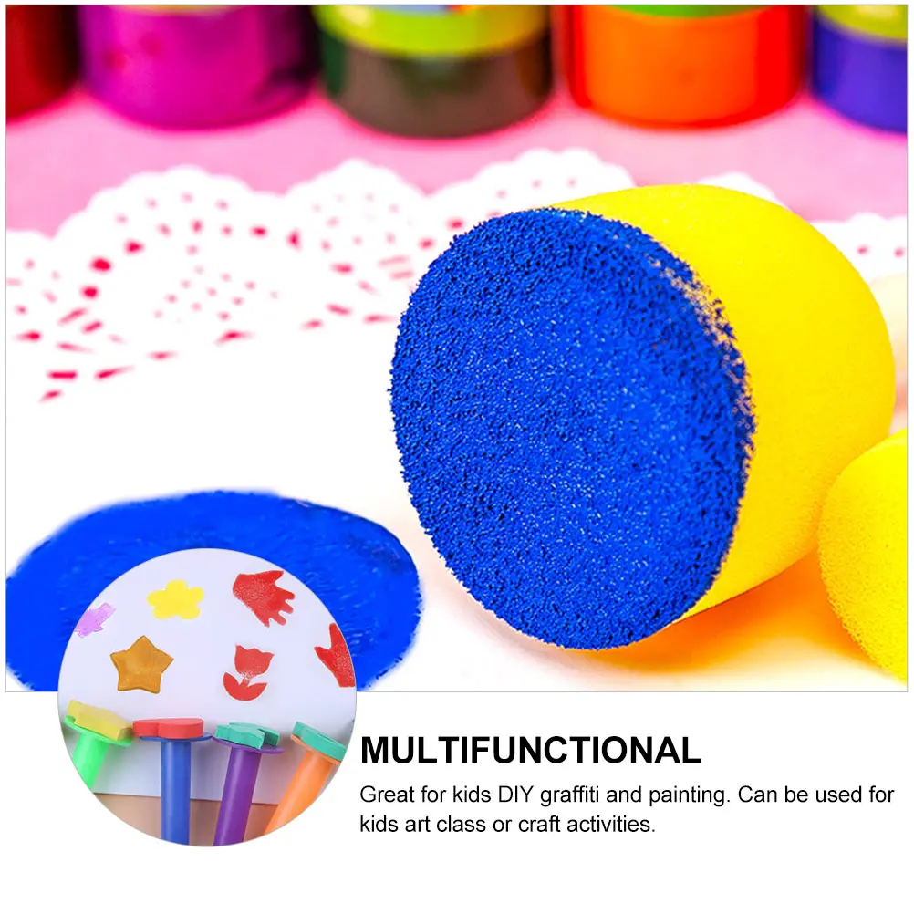 Drawing Tool Children Painting Tools Sponge Wooden DIY Accessories Art Class Craft Activities Easy Clean Portable
Drawing Tool Children Painting Tools Sponge Wooden DIY Accessories Art Class Craft Activities Easy Clean Portable