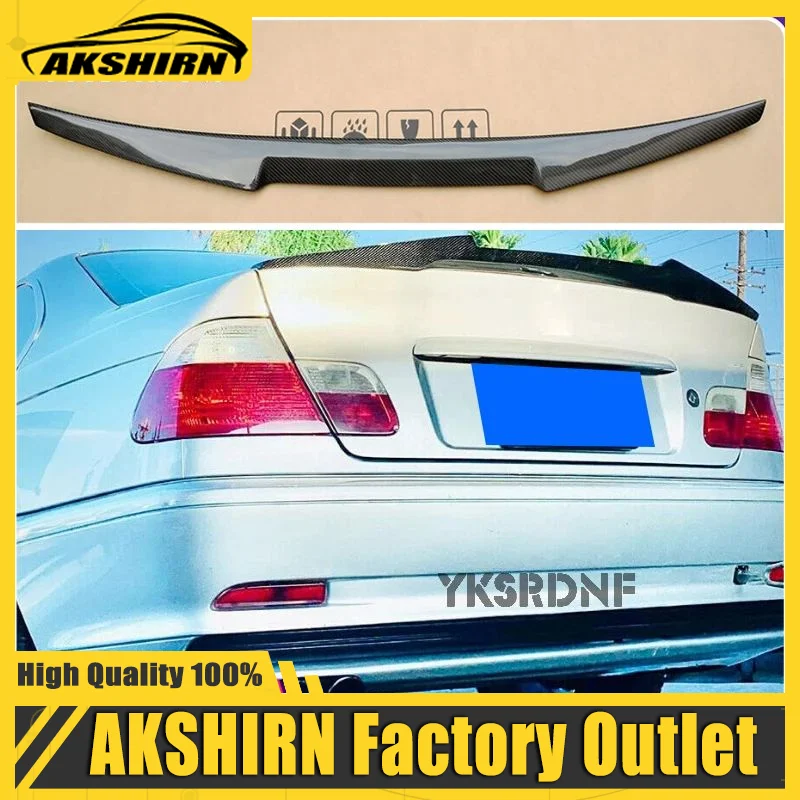 Car Rear Trunk Spoiler Wing For BMW 3 Series E46 Coupe 2 Door 1999 - 2006 Car Rear Trunk Boot Lip Wing Spoiler Carbon Fiber
Car Rear Trunk Spoiler Wing For BMW 3 Series E46 Coupe 2 Door 1999 - 2006 Car Rear Trunk Boot Lip Wing Spoiler Carbon Fiber