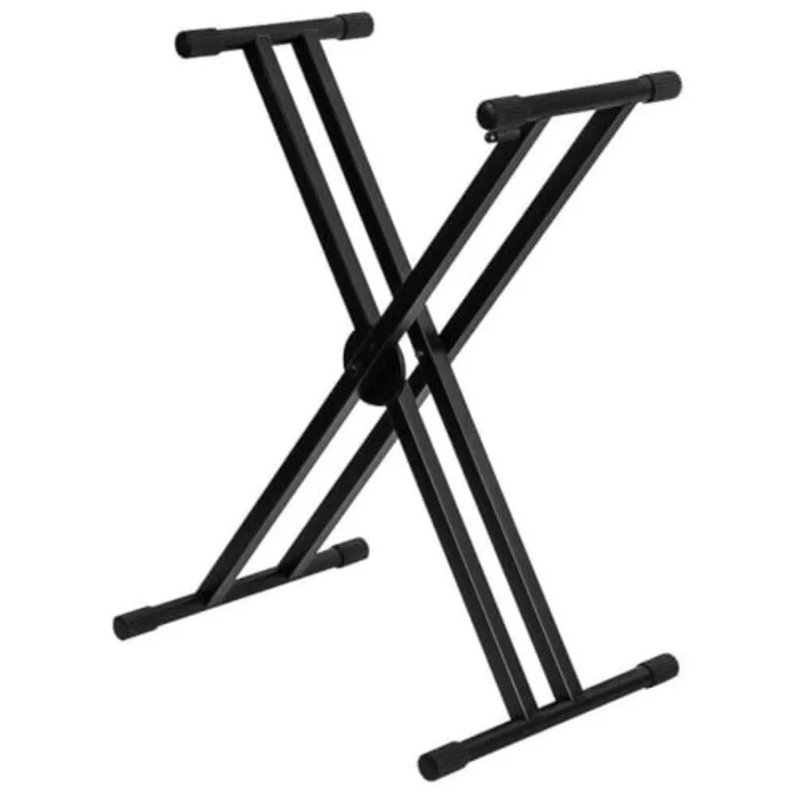 KS7291 Pro Double X Keyboard Stand for Gaming Desk Black Aluminum Alloy Adjustable Height and Angle Stable and Durable Support
KS7291 Pro Double X Keyboard Stand for Gaming Desk Black Aluminum Alloy Adjustable Height and Angle Stable and Durable Support