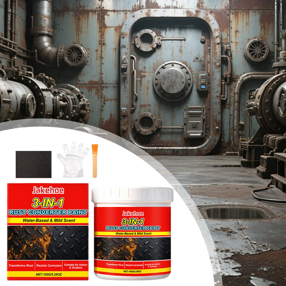 3 In 1 Metal Rust Converter Automotive Rust Inhibiting Primer Undercoat DIY Industrial Equipment Metal Restoration
3 In 1 Metal Rust Converter Automotive Rust Inhibiting Primer Undercoat DIY Industrial Equipment Metal Restoration