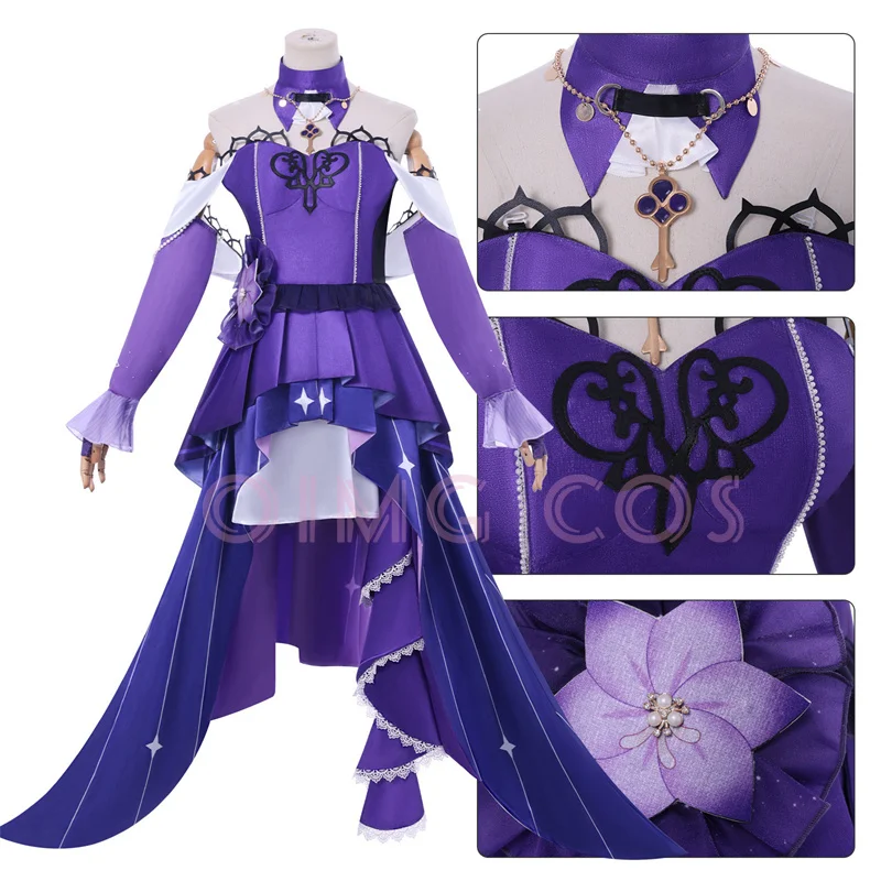 Honkai Star Rail Concert Herta Cosplay Costume Adult Carnival Uniform Halloween Party Anime Costumes Masquerade Women Game
Honkai Star Rail Concert Herta Cosplay Costume Adult Carnival Uniform Halloween Party Anime Costumes Masquerade Women Game