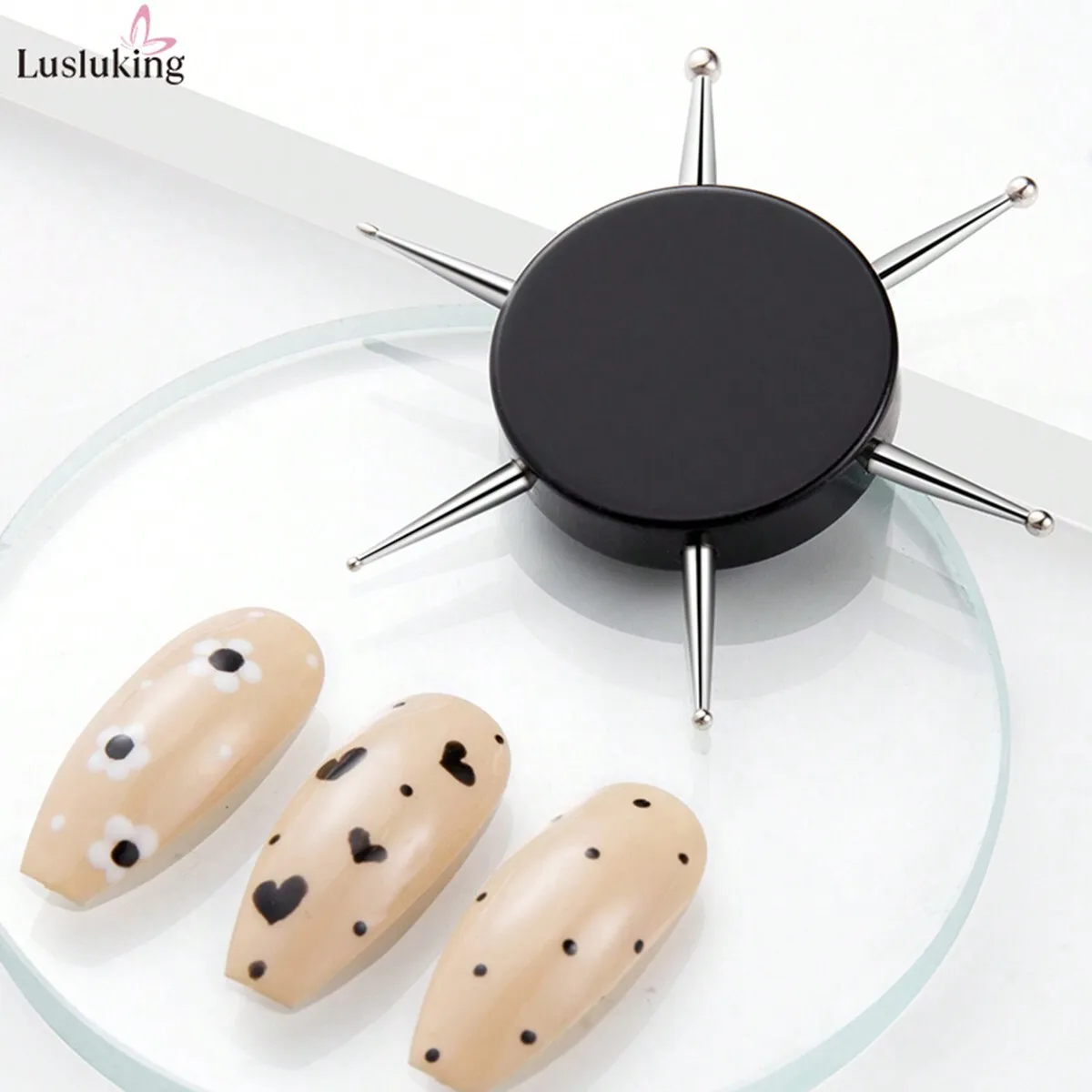 6pcs Stainless Steel Round Nail Art Dotting Pen Set with Different Sizes. Suitable for Flower Pattern Drawing. Nail Art Supplies & Tools. Back to School, for Nail Stickers.
6pcs Stainless Steel Round Nail Art Dotting Pen Set with Different Sizes. Suitable for Flower Pattern Drawing. Nail Art Supplies & Tools. Back to School, for Nail Stickers.