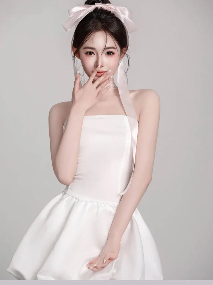 Ballet Style Knot Costume Korean High-End Pure Desire Portrait Art Photography Studio Clothing for Girls
Ballet Style Knot Costume Korean High-End Pure Desire Portrait Art Photography Studio Clothing for Girls