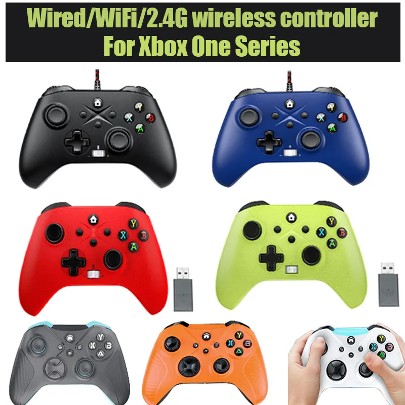 Wired/WIFI/2.4G Wireless Controller For Xbox One/360/Steam/IOS Gaming Joystick 3D Dual Vibration phone PC Console Control
Wired/WIFI/2.4G Wireless Controller For Xbox One/360/Steam/IOS Gaming Joystick 3D Dual Vibration phone PC Console Control
