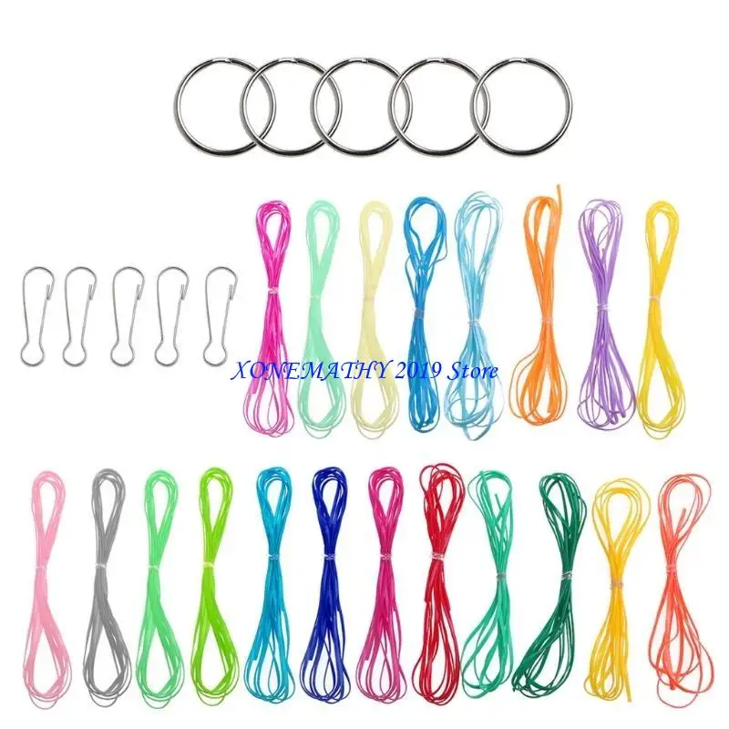 F42F 20 Colors of Plastic Lacing Cord Rope for Bracelet Jewelry Beading Craft Making
F42F 20 Colors of Plastic Lacing Cord Rope for Bracelet Jewelry Beading Craft Making