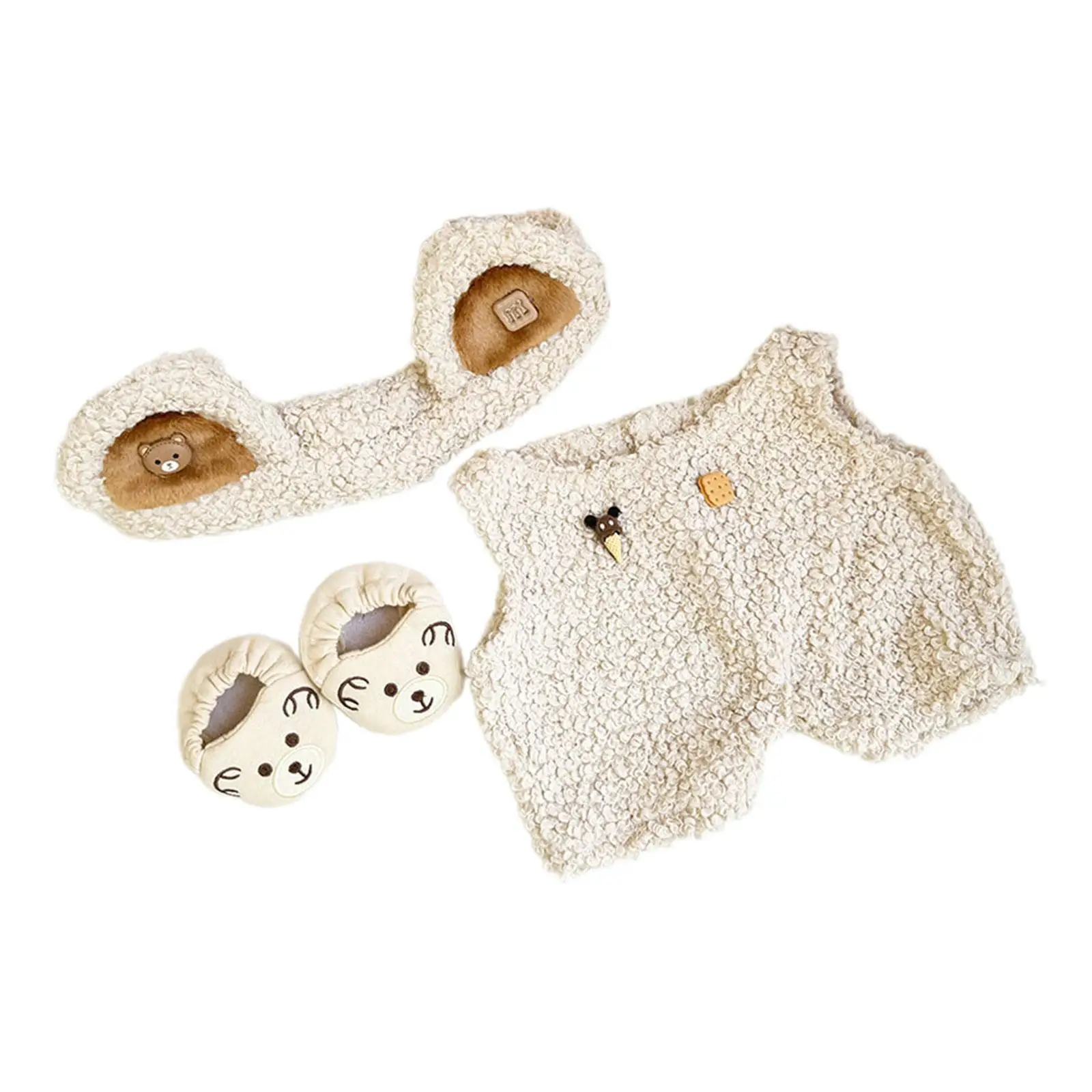 Girl Doll Clothes Suit Dress up Soft Pendant Doll Adorable Fashion for Kids Birthday Gift Doll Outifits Costume for 58cm Doll
Girl Doll Clothes Suit Dress up Soft Pendant Doll Adorable Fashion for Kids Birthday Gift Doll Outifits Costume for 58cm Doll