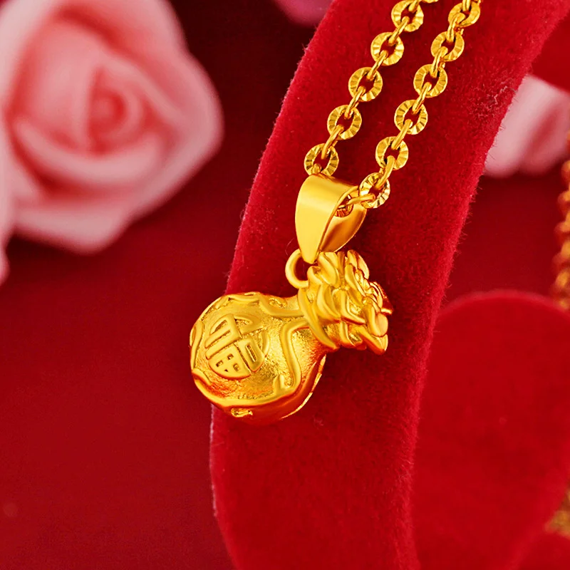 New Hollow Money Bag Pendant Necklace Accessories Lucky Money Transporter Coin Lucky Bag Imitation Gold Pendant Jewelry Women
New Hollow Money Bag Pendant Necklace Accessories Lucky Money Transporter Coin Lucky Bag Imitation Gold Pendant Jewelry Women