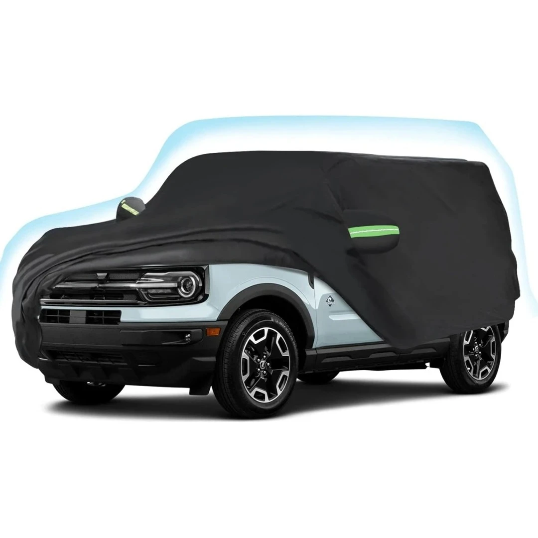 Outdoor Car Covers Custom Fit For Ford Bronco Sport 2021-2024 Waterproof All Weather For Automobiles Rain Snow Sun Protector
Outdoor Car Covers Custom Fit For Ford Bronco Sport 2021-2024 Waterproof All Weather For Automobiles Rain Snow Sun Protector