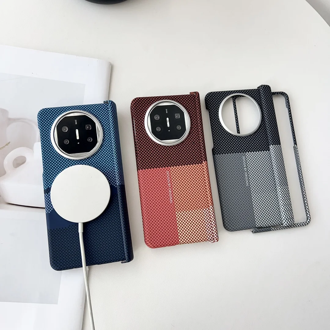 For Huawei Mate X6 X5 X3 Case Protective Sea Mount Grid Carbon Fiber Design Mobile Phone Back Cover
For Huawei Mate X6 X5 X3 Case Protective Sea Mount Grid Carbon Fiber Design Mobile Phone Back Cover