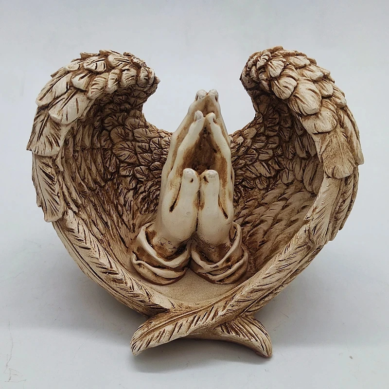 2024 Prayer Angel Wings Candlestick Silicone Mold DIY Production Resin Religious Wings Candlestick Living Room Decoration Crafts
2024 Prayer Angel Wings Candlestick Silicone Mold DIY Production Resin Religious Wings Candlestick Living Room Decoration Crafts