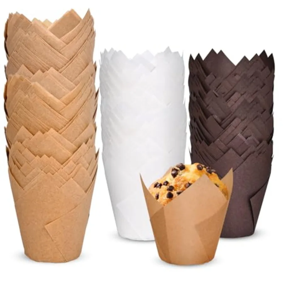 120-сорт вкладышей для кексов-тюльпанов для чашек для выпечки, пищевая пергаментная бумага, держатели для кексов, стандартные вкладыши для кексов-тюльпанов 
120-сорт вкладышей для кексов-тюльпанов для чашек для выпечки, пищевая пергаментная бумага, держатели для кексов, стандартные вкладыши для кексов-тюльпанов