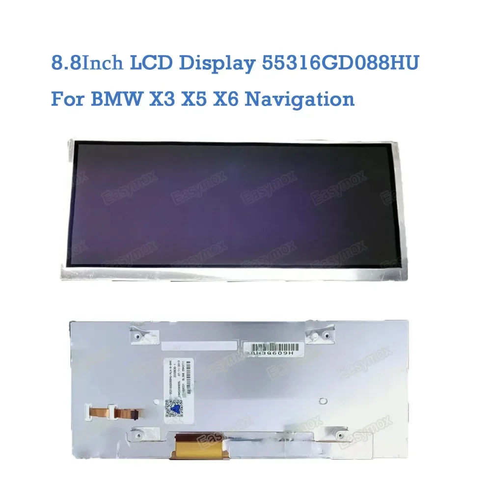 8.8 inch 55316GD088HU Display for BMW X3 X5 X6 CID CIC OPTREX Navigation GPS Screen Replacement
8.8 inch 55316GD088HU Display for BMW X3 X5 X6 CID CIC OPTREX Navigation GPS Screen Replacement