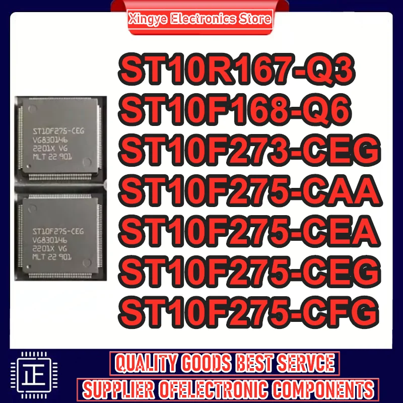 ST10F168-Q6 ST10F275-CAA ST10F273-CEG ST10F275-CEA ST10F275-CEG ST10F275-CFG ST10F275-CEG ST10R167-Q3 ST10F275-CFG QFP-144 НОВИНКА
ST10F168-Q6 ST10F275-CAA ST10F273-CEG ST10F275-CEA ST10F275-CEG ST10F275-CFG ST10F275-CEG ST10R167-Q3 ST10F275-CFG QFP-144 НОВИНКА