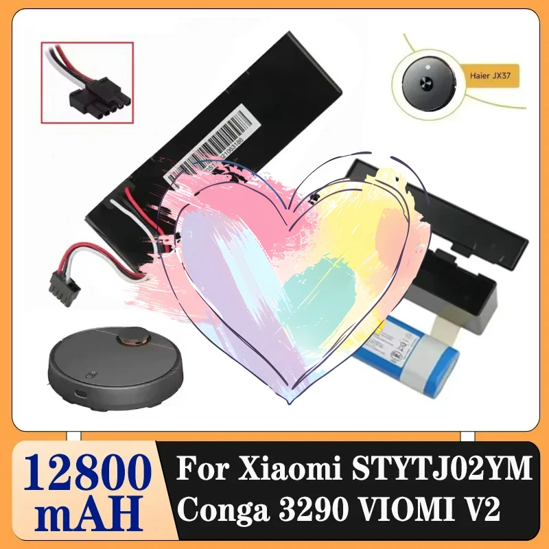 Original Rechargeable battery For Conga 3290 3390 3490 3590 3690 3790 3890 Sweeping Mopping Robot 14.8V 12.8Ah Vacuum Cleaner
Original Rechargeable battery For Conga 3290 3390 3490 3590 3690 3790 3890 Sweeping Mopping Robot 14.8V 12.8Ah Vacuum Cleaner