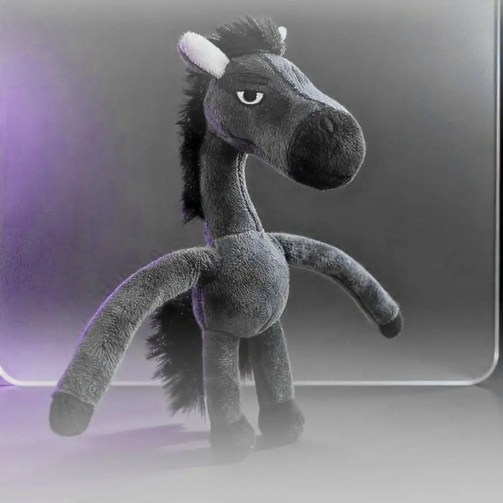 Cartoon Simulation Horse Stuffed Keychain Exquisite Craftsmanship Fantasy Style Horse Keyring Black Red Simulation Horse
Cartoon Simulation Horse Stuffed Keychain Exquisite Craftsmanship Fantasy Style Horse Keyring Black Red Simulation Horse
