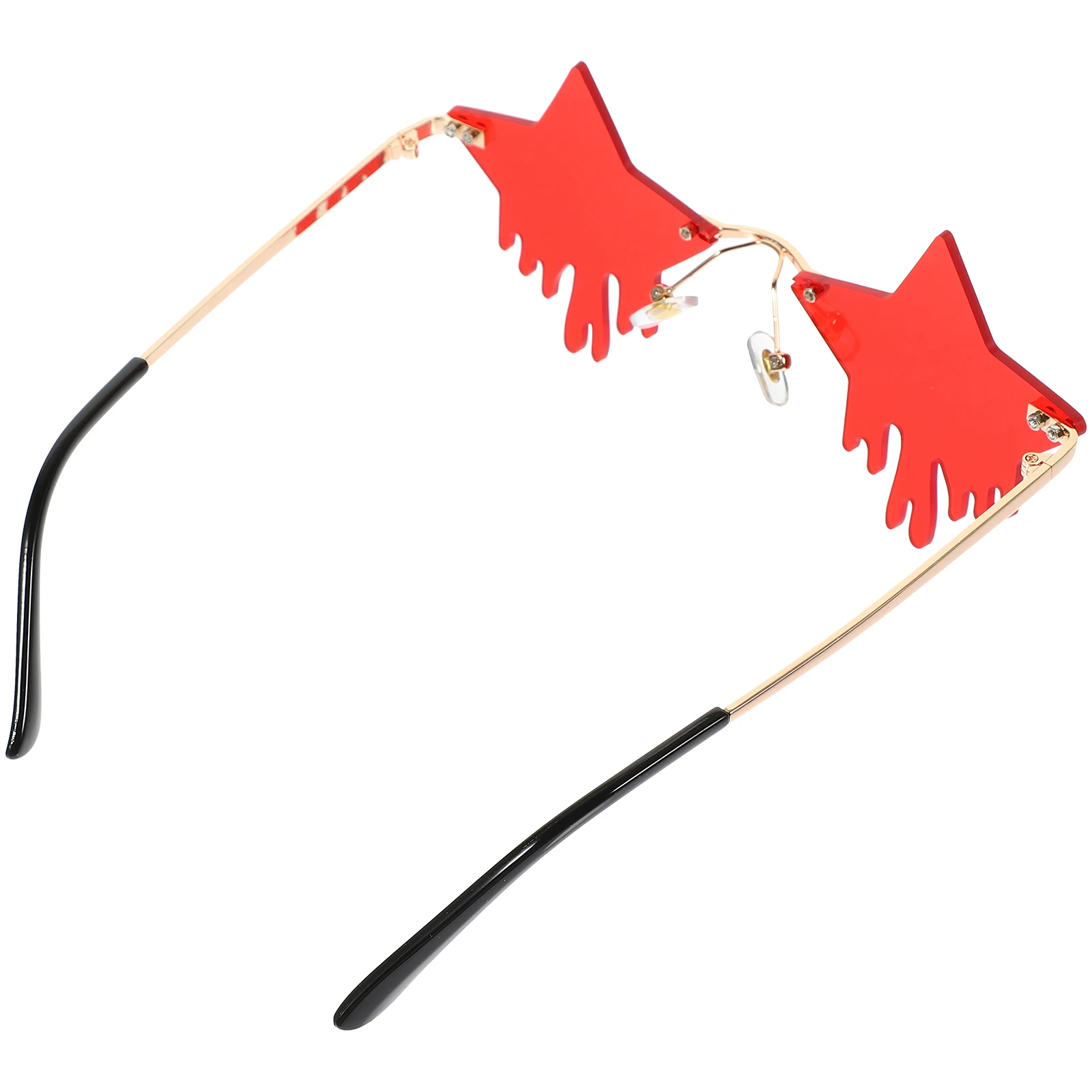 Funny Pentagram Sunglasses Eyeglass Props Red Cosplay Child Party Star Rimless Fashion Accessories Durable Multi Use
Funny Pentagram Sunglasses Eyeglass Props Red Cosplay Child Party Star Rimless Fashion Accessories Durable Multi Use