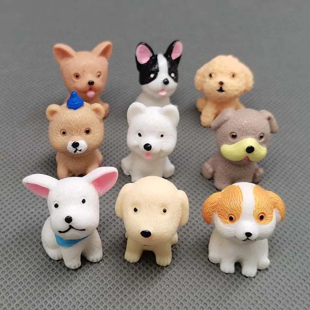 Realistic Mini Resin Dogs Home Decor Cute Animals Puppy Miniature Figurines Cartoon DIY Decoration Dog Ornaments
Realistic Mini Resin Dogs Home Decor Cute Animals Puppy Miniature Figurines Cartoon DIY Decoration Dog Ornaments