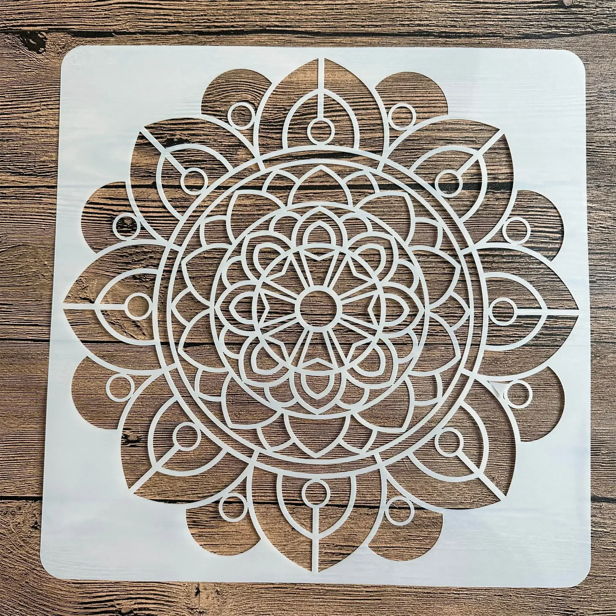 30 * 30cm size diy mold for painting stencils stamped photo album embossed paper card on wood, fabric,wall mandala stencils
30 * 30cm size diy mold for painting stencils stamped photo album embossed paper card on wood, fabric,wall mandala stencils