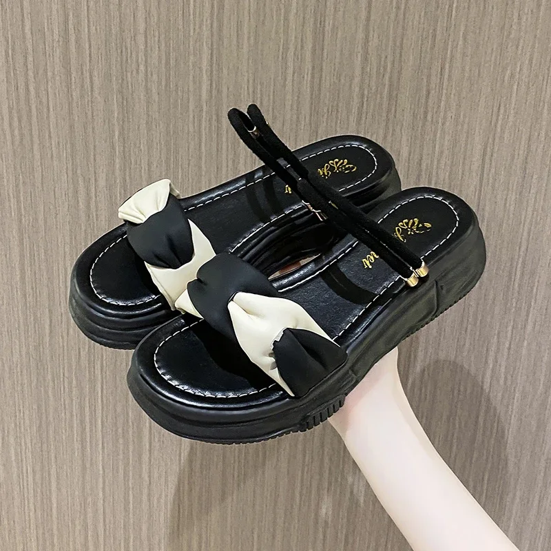Women Slippers Outside Street Beach Travel Style Summer Fashion Casual Increase Platform Sandals Non-slip Light Modern Slippers
Women Slippers Outside Street Beach Travel Style Summer Fashion Casual Increase Platform Sandals Non-slip Light Modern Slippers