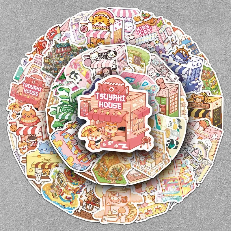50pcs/set Simulated Animal Business Shop Sticker Kawaii Cartoon Anime Scrapbook Journal Sticker DIY Decor Sticker Kids Gift
50pcs/set Simulated Animal Business Shop Sticker Kawaii Cartoon Anime Scrapbook Journal Sticker DIY Decor Sticker Kids Gift